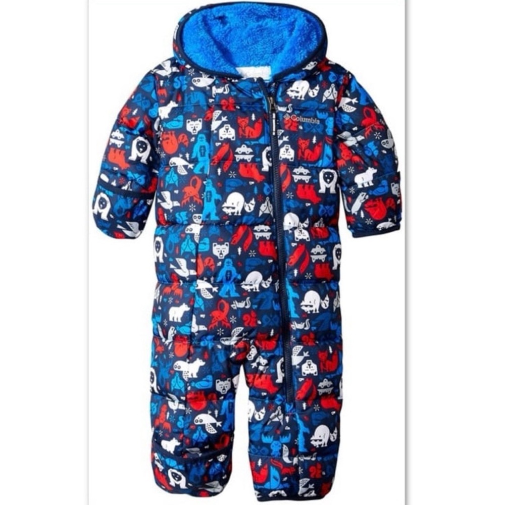 Columbia Infant Snowsuit with Animal Print